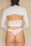 RAT BOI Low Rise Lace Trim Thong