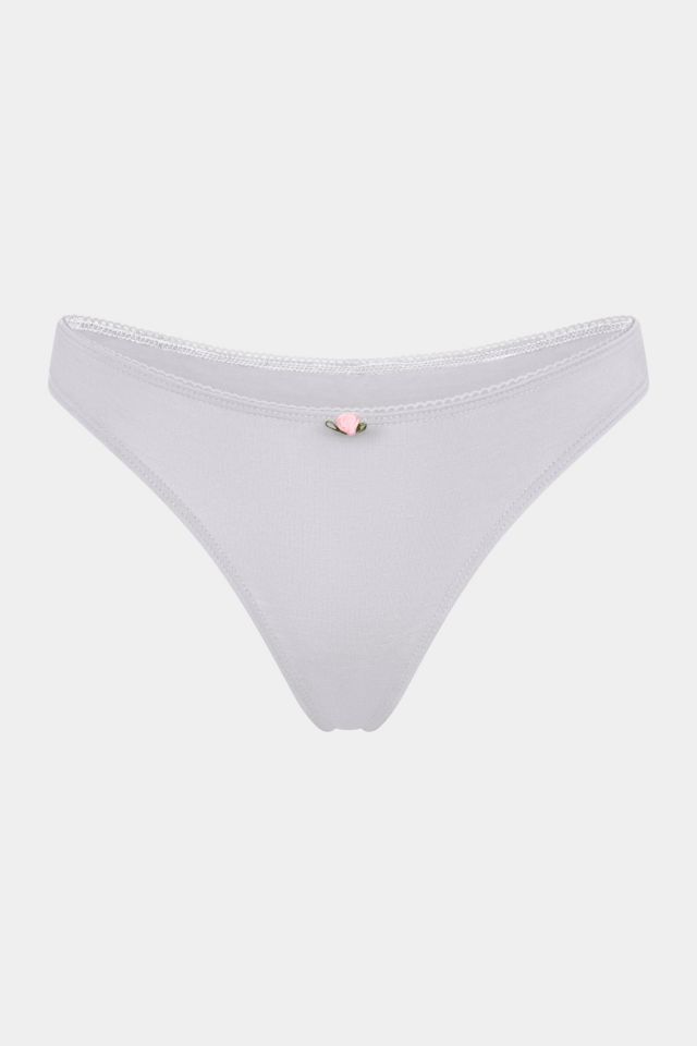 RAT BOI Low Rise Lace Trim Thong #2