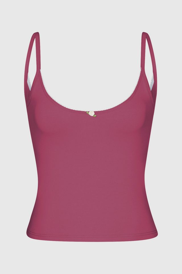 RAT BOI Scoop Back Lace Trim Cami #3