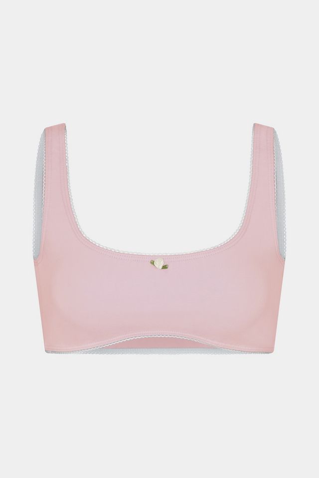 RAT BOI Scoop Back Lace Trim Bra | Urban Outfitters