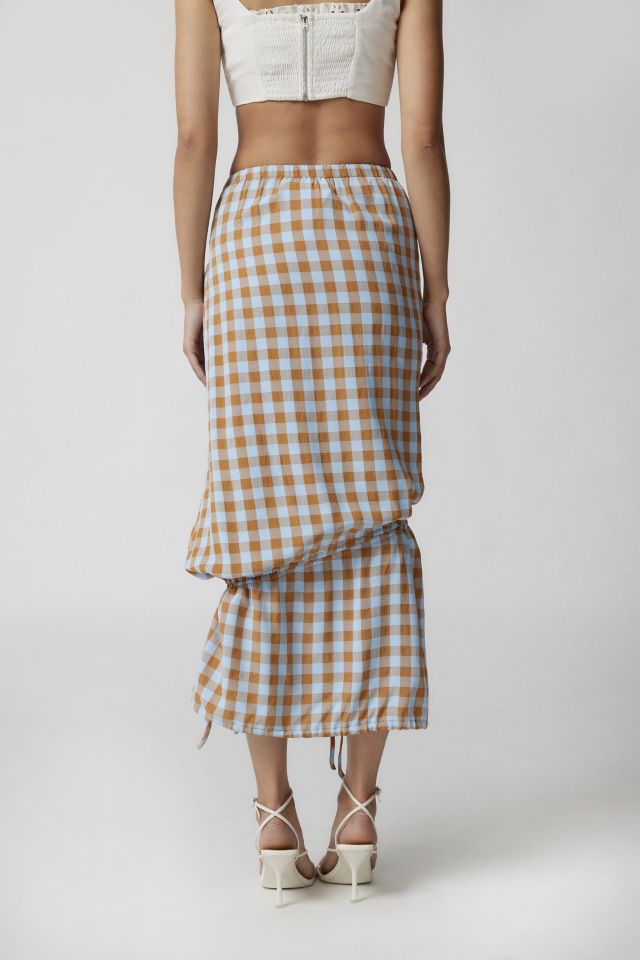 Gingham skirt urban outfitters hotsell