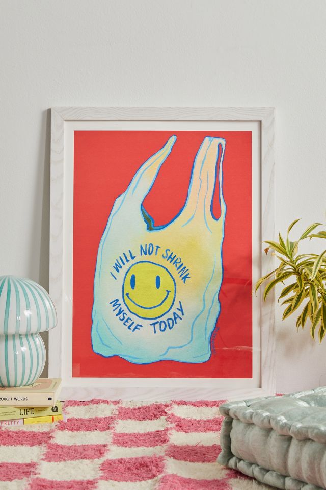Chromoeye I m A Plastic Bag Art Print