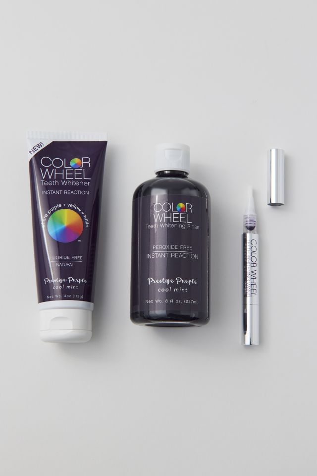 Color Wheel Prestige Purple Teeth Whitening Set #1