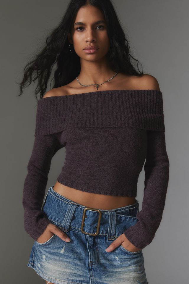 Silence + Noise Claudia Off-The-Shoulder Sweater | Urban Outfitters