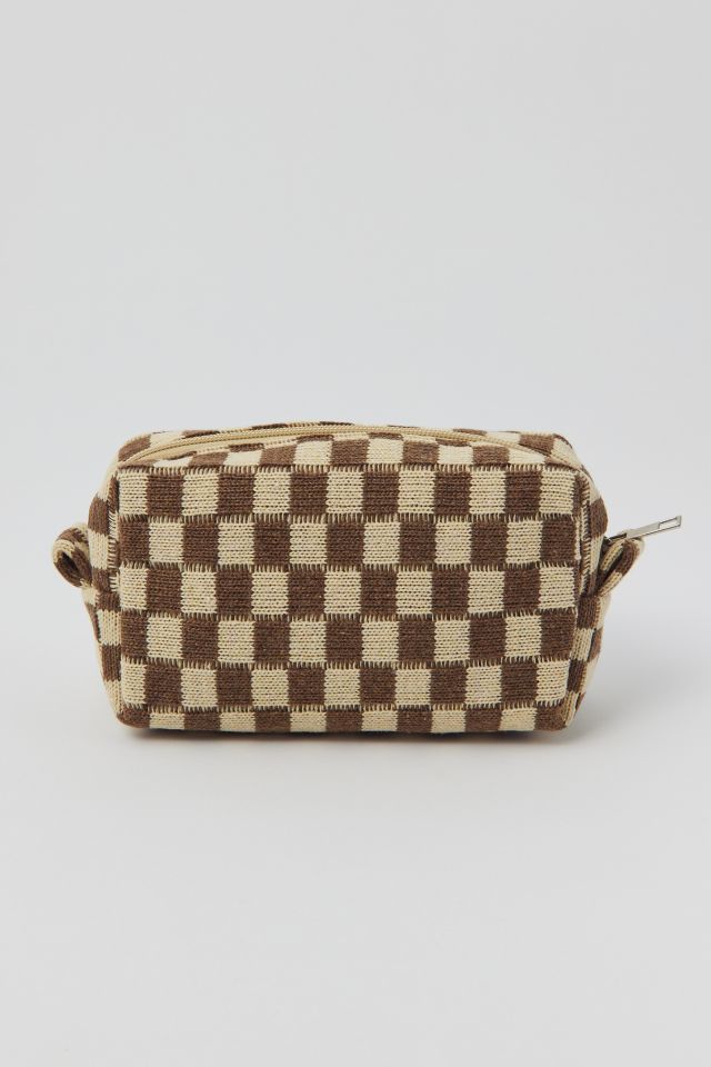 Bougie On The Run Checkered Pouch - Wishupon