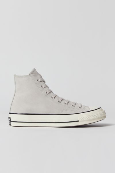 Shop Converse Chuck 70 Suede High Top Sneaker In Pale Putty, Women's At Urban Outfitters