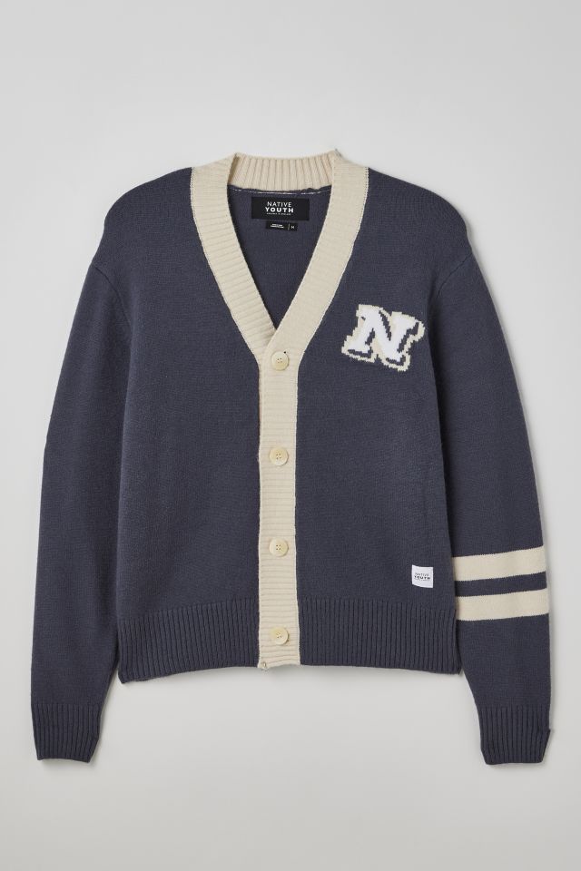 Native Youth Relaxed Knit Cardigan