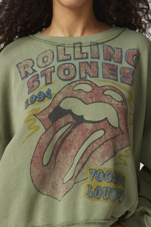 Urban Outfitters The Rolling Stones Slouchy Pullover Sweatshirt