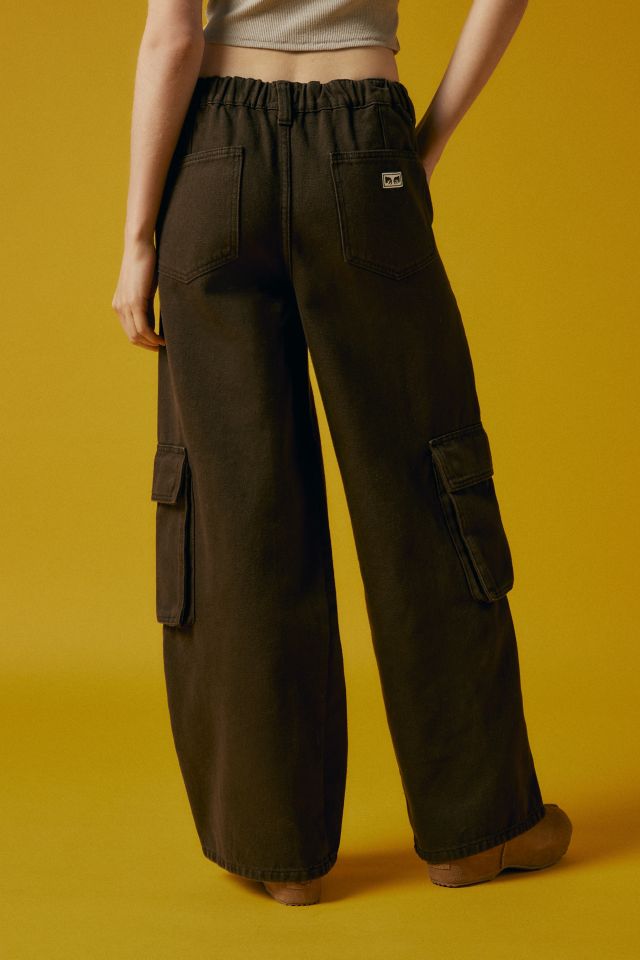 Urban Outfitters OBEY Big Division Embroidered Cargo Pant