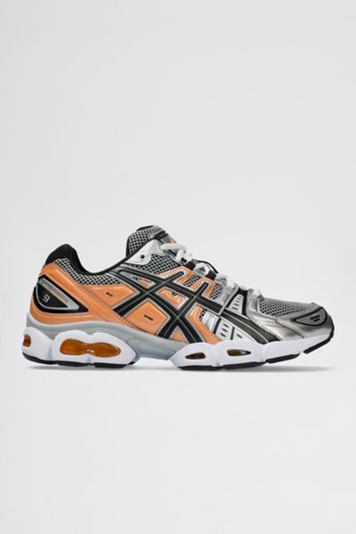 Asics Gel-nimbus 9 Sportstyle Sneakers In Sheet Rock/orange Lily At Urban Outfitters