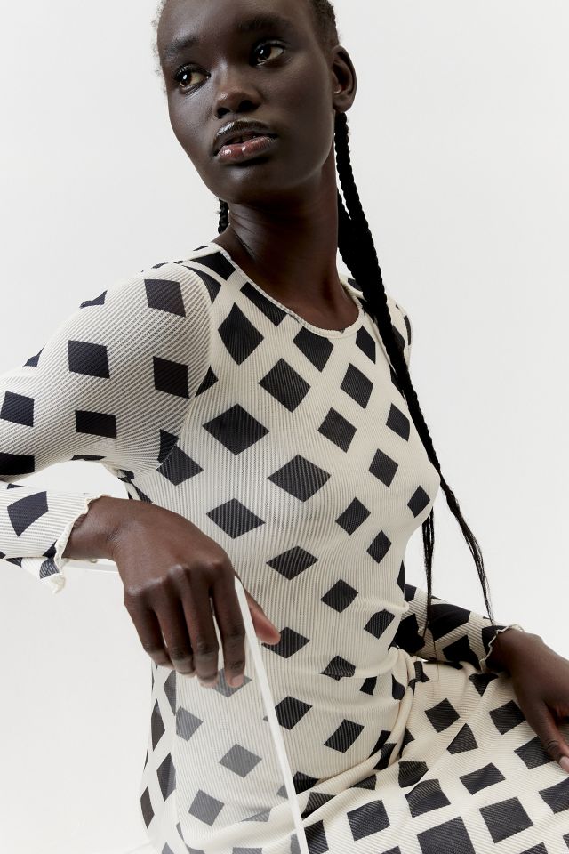 Find Me Now Haze Mesh Midi Dress #2