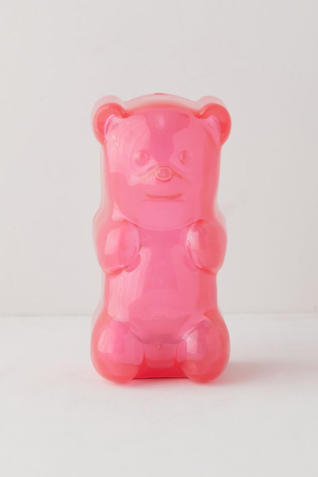 FCTRY GummyGoods Gummy Bear Night Light, Pink