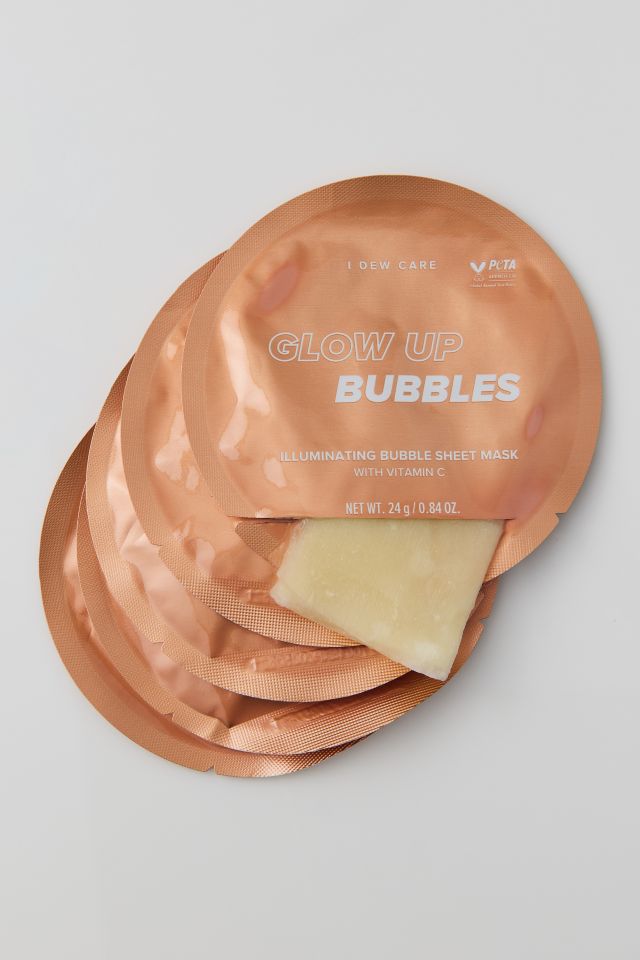 I Dew Care Glow Up Illuminating Bubbles Sheet Mask 5-Pack #1