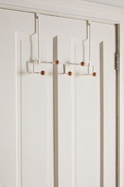 Urban Outfitters Billy Over-the-door Multi-hook In White