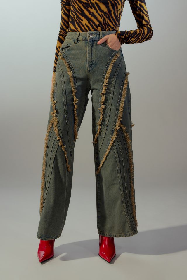 Basic Pleasure Mode Billy Frayed Jean #1