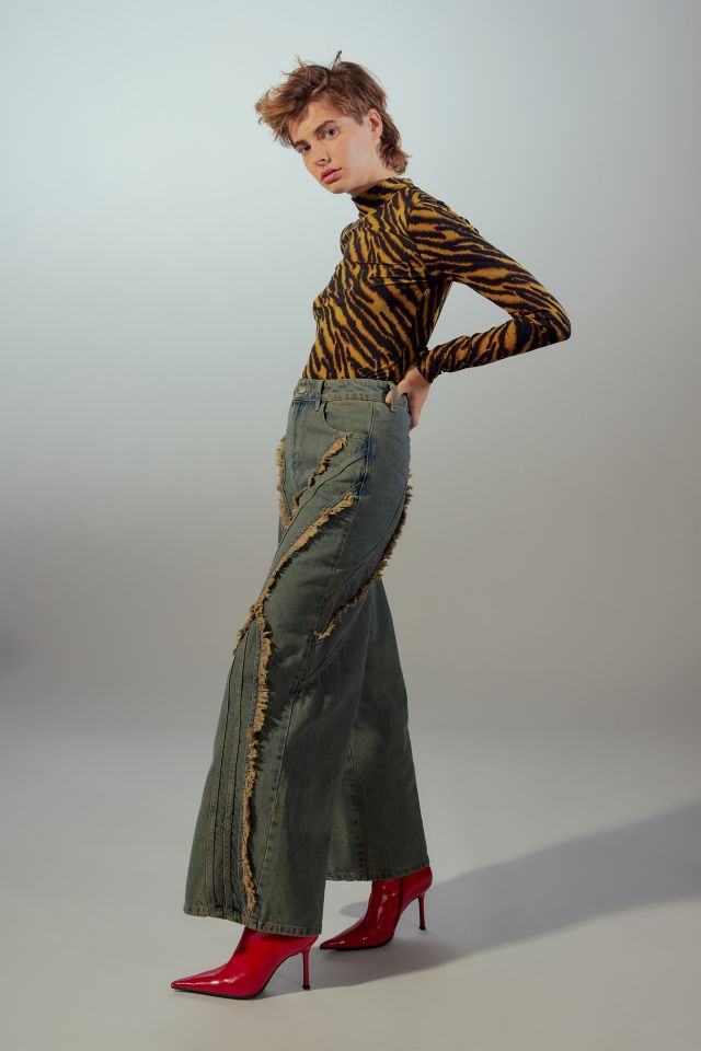 Basic Pleasure Mode Billy Frayed Jean #4