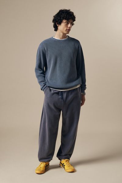 Katin Swell Crew Neck Sweater In Blue, Men's At Urban Outfitters