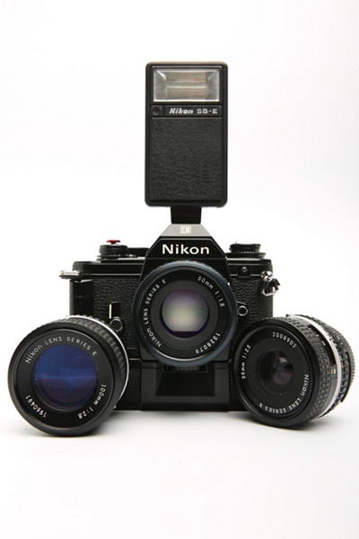 Acme Camera Co. Vintage Nikon EM Camera Body and Lens Mega Film Kit ...