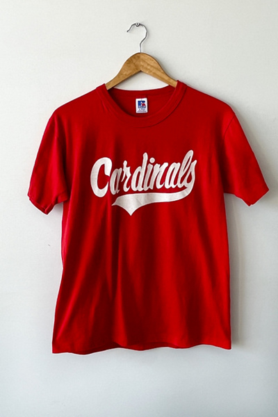 VTG St. Louis Cardinals Russell Athletics Red Jersey Mens