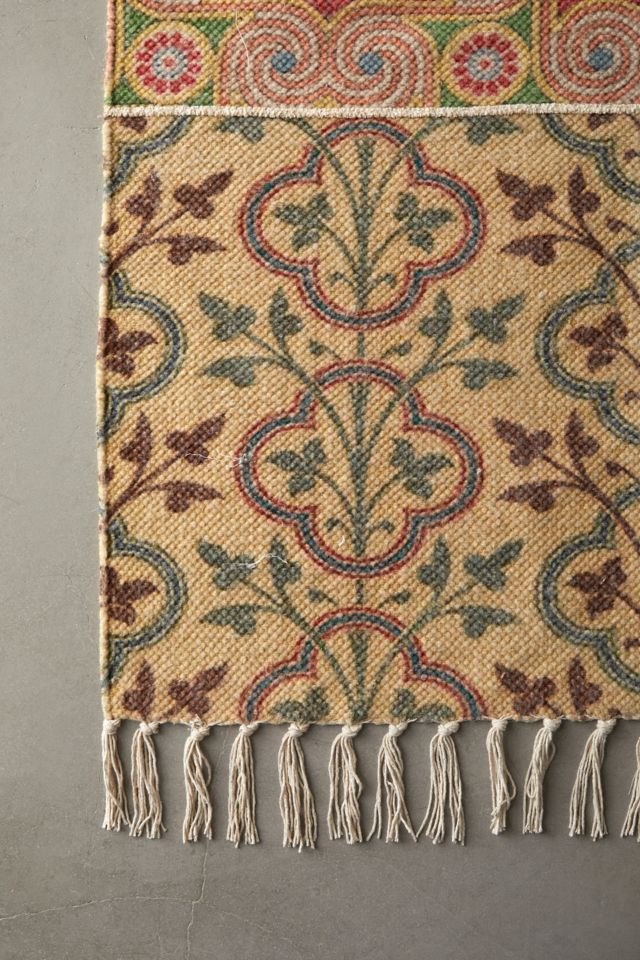 Multi Patchwork Printed Rug #4