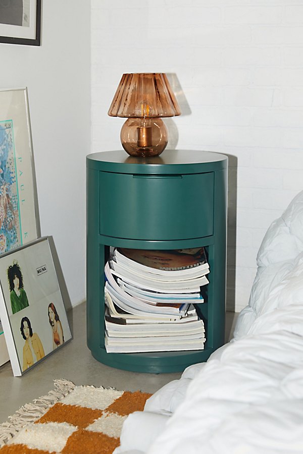 Urban Outfitters Kane Nightstand In Dark Green At