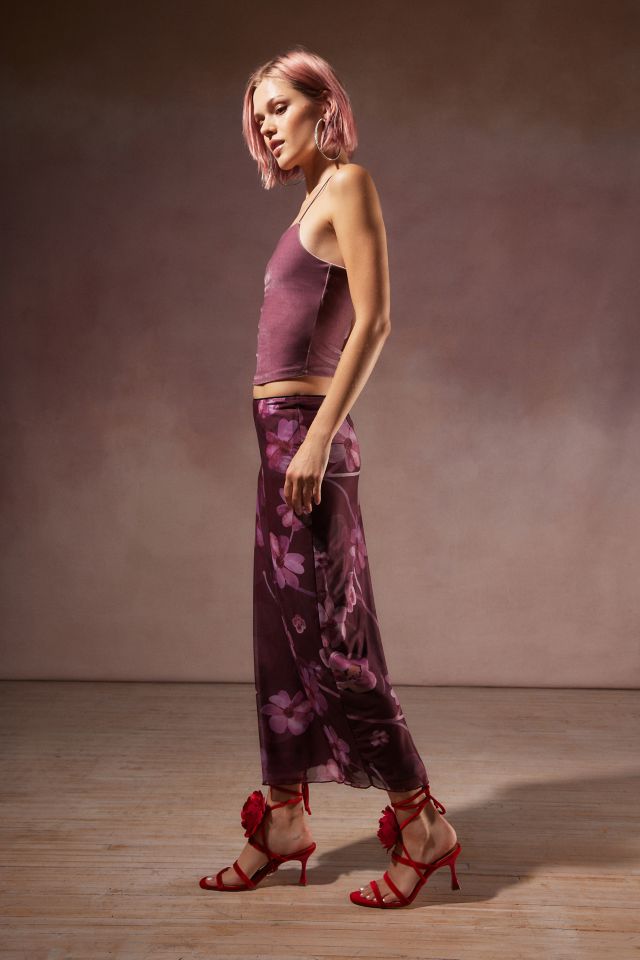 Motel Lassie Printed Midi Skirt #3