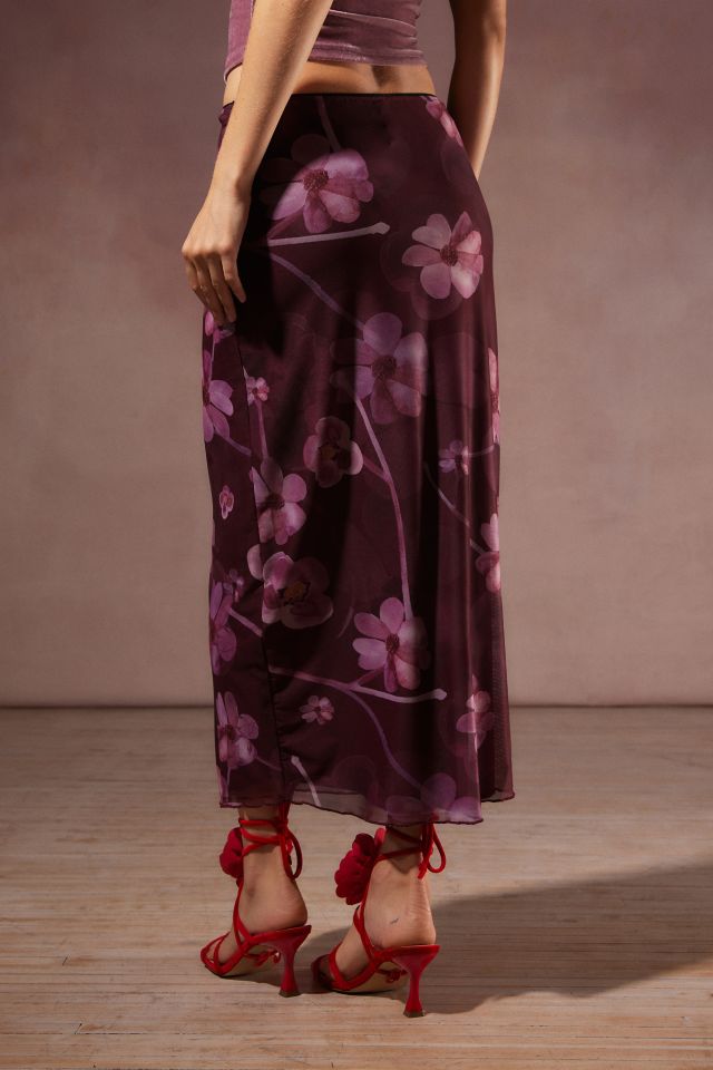 Motel Lassie Printed Midi Skirt #4