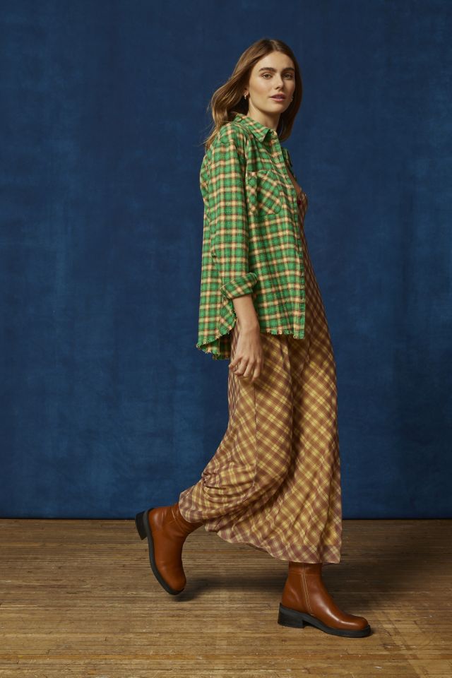 BDG Brixton Flannel Button-Down Shirt #1