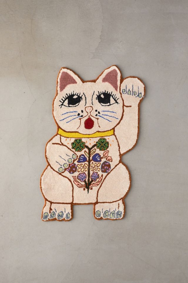 Bongusta Lucky Cat Rug #1
