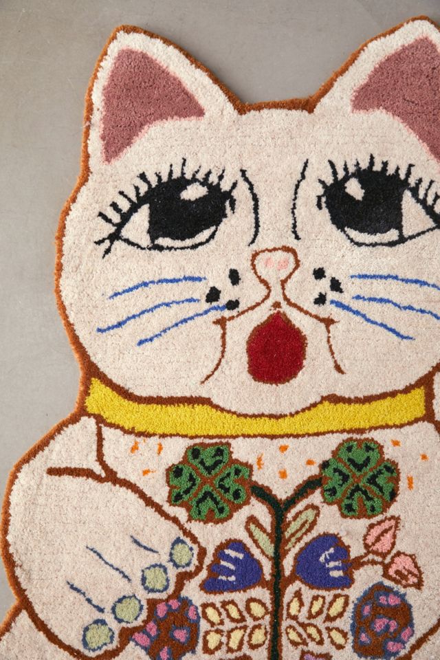 Bongusta Lucky Cat Rug #3