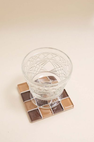 Subtle Art Studios Solid Glass Tile Coaster