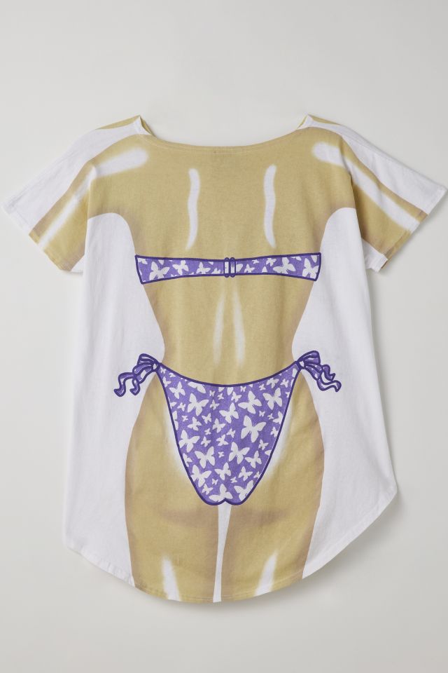 Vintage Butterfly Bikini Tee #1