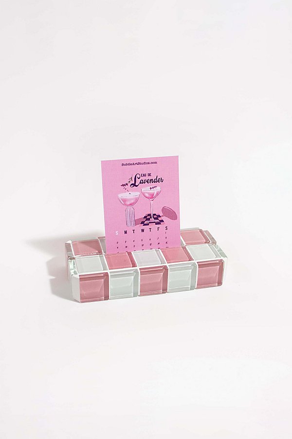 Subtle Art Studios Tile Picture Holder In Pink Himalayan Milk Chocolate At Urban Outfitters