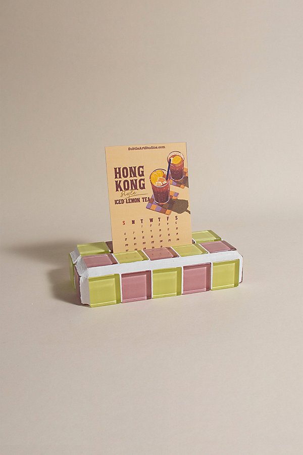 Subtle Art Studios Tile Picture Holder In Pink Lemonade At Urban Outfitters In Multi