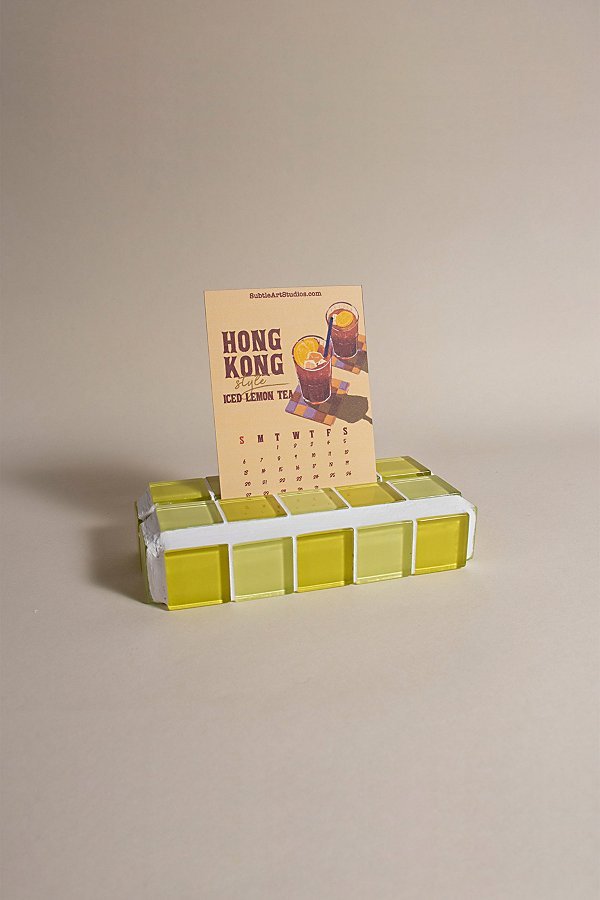 Subtle Art Studios Tile Picture Holder In Banana Frosting At Urban Outfitters In Yellow