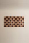 Subtle Art Studios Checkered Glass Tile Tray