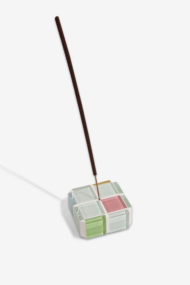 Subtle Art Studios Glass Tile Incense Holder #2