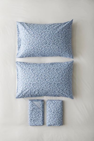 Ensemble de draps Clarissa avec motif de vignes florales