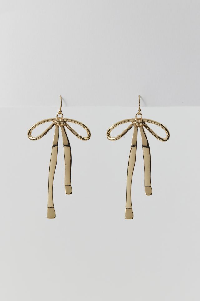 Bow Drop Earring #1