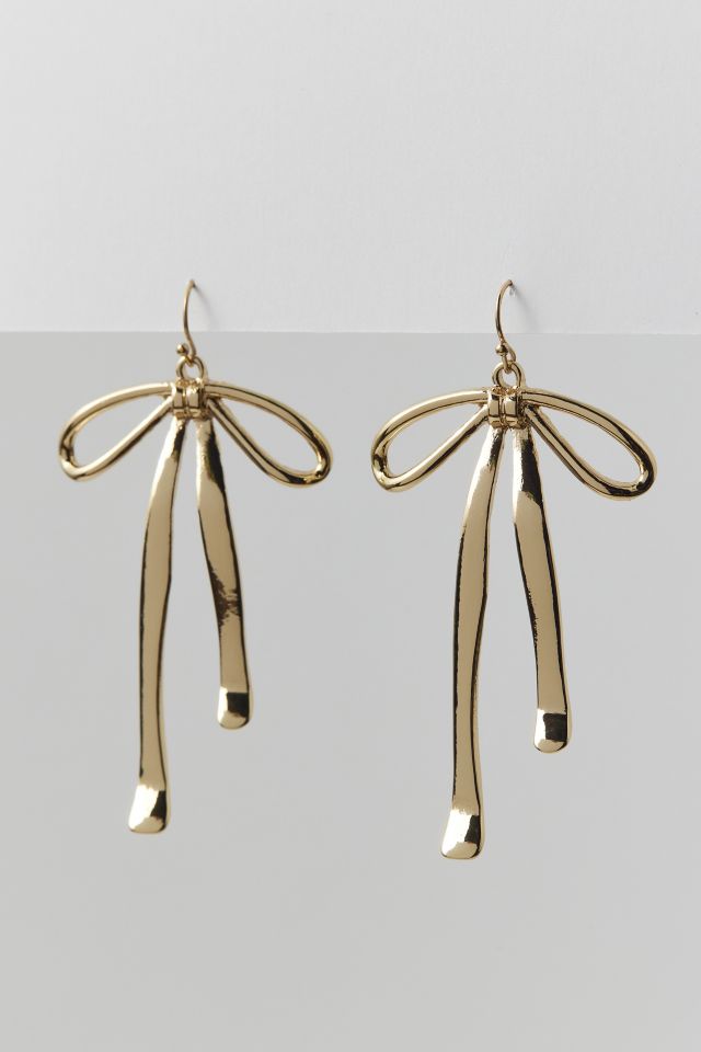 Bow Drop Earring #2