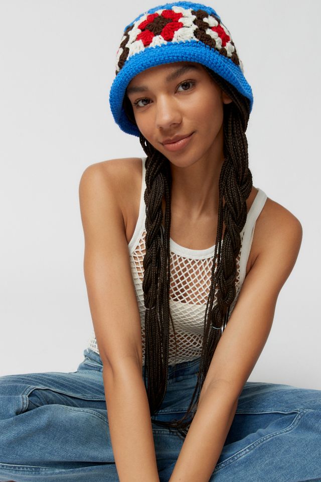 Granny Crochet Bucket Hat