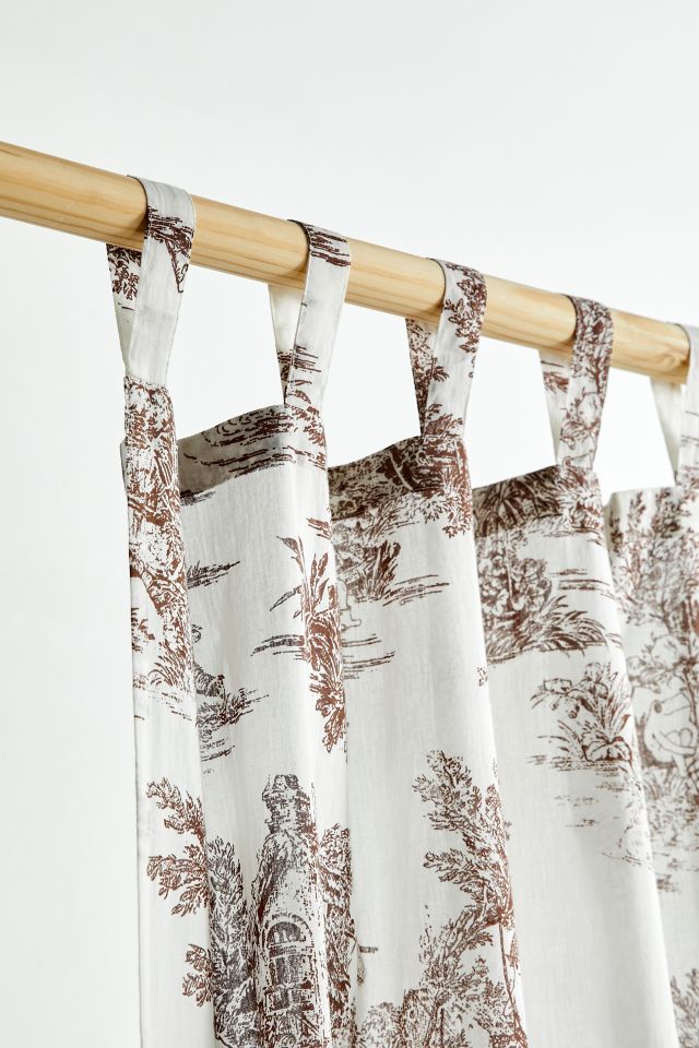 Frog Toile Window Panel #3