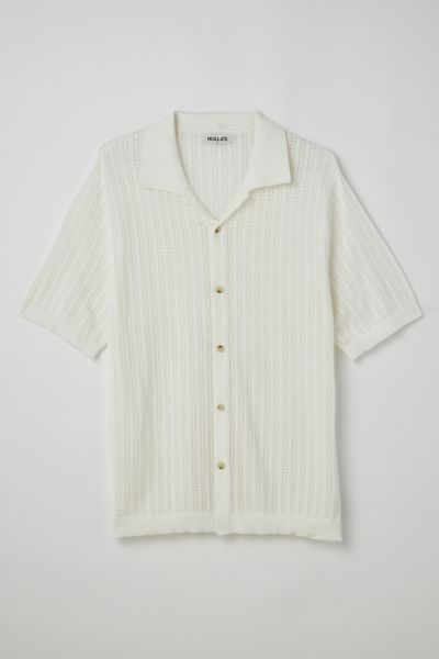 Rolla's Knit Bowler Shirt In White | ModeSens