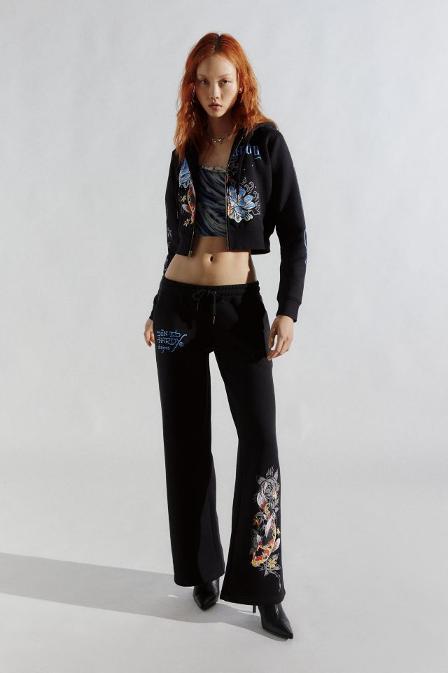 Ed Hardy Lotus Low-Rise Sweatpant #2