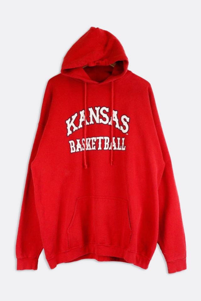 Vintage Kansas Basketball Hoodie Sweatshirt | Urban Outfitters