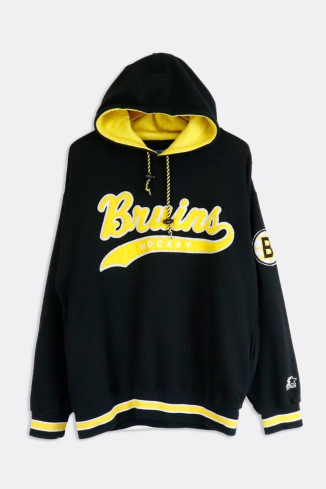 NHL Boston Bruins Vintage Black Pullover Hoodie
