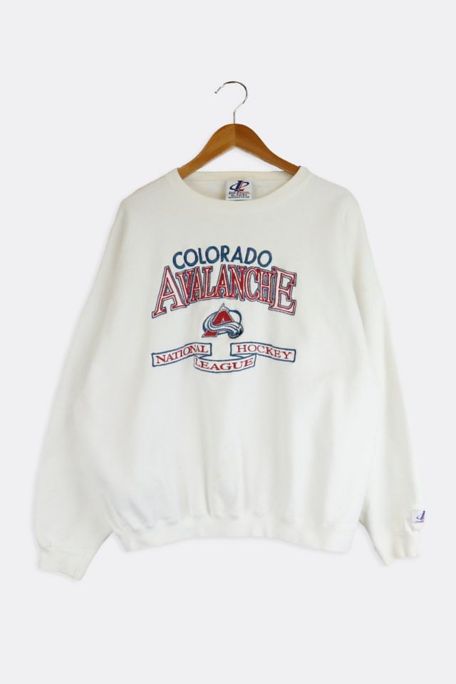 Vintage Style Colorado Avalanche Hockey NHL Crewneck Sweatshirt