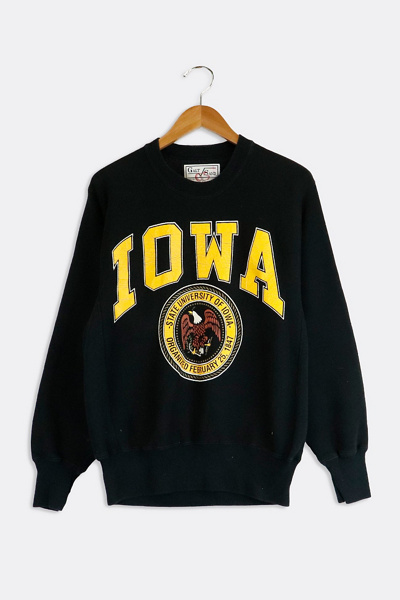Retro Brand WAKE ME UP IN IOWA CITY Full Length Sweatshirt
