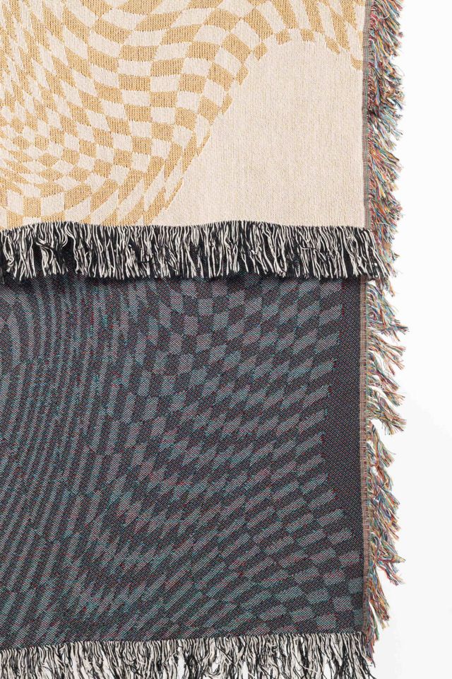 Clr Shop Melted Butterscotch Woven Throw Blanket #4