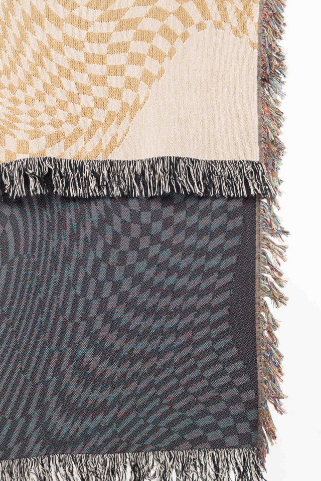 Clr Shop Melted Butterscotch Woven Throw Blanket #4